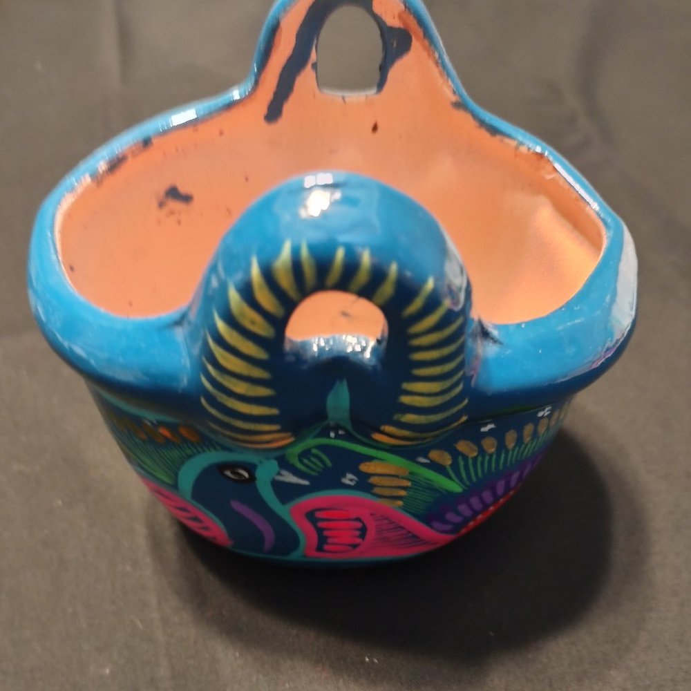 Ceramic Basket for plant or pencils.